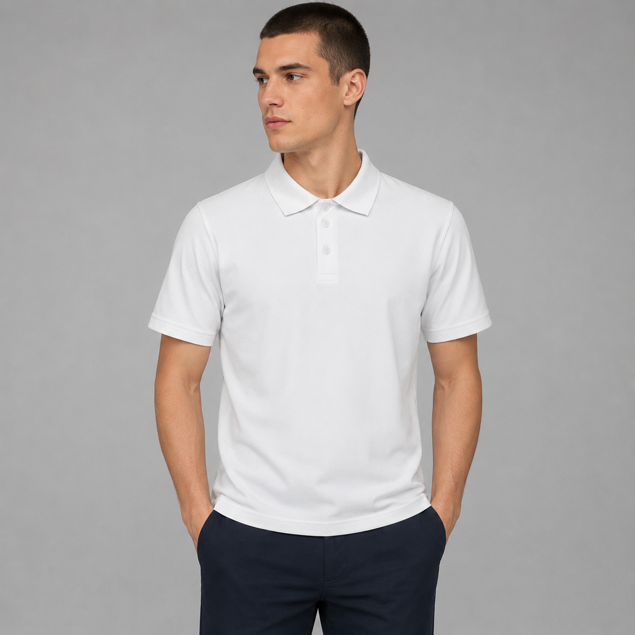 Half Sleeve Polo T.Shirt Polyster - blank apparel NZ
